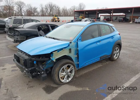 2023 Hyundai Kona Sel из США, поврежденный, VIN KM8K62AB0PU942048
